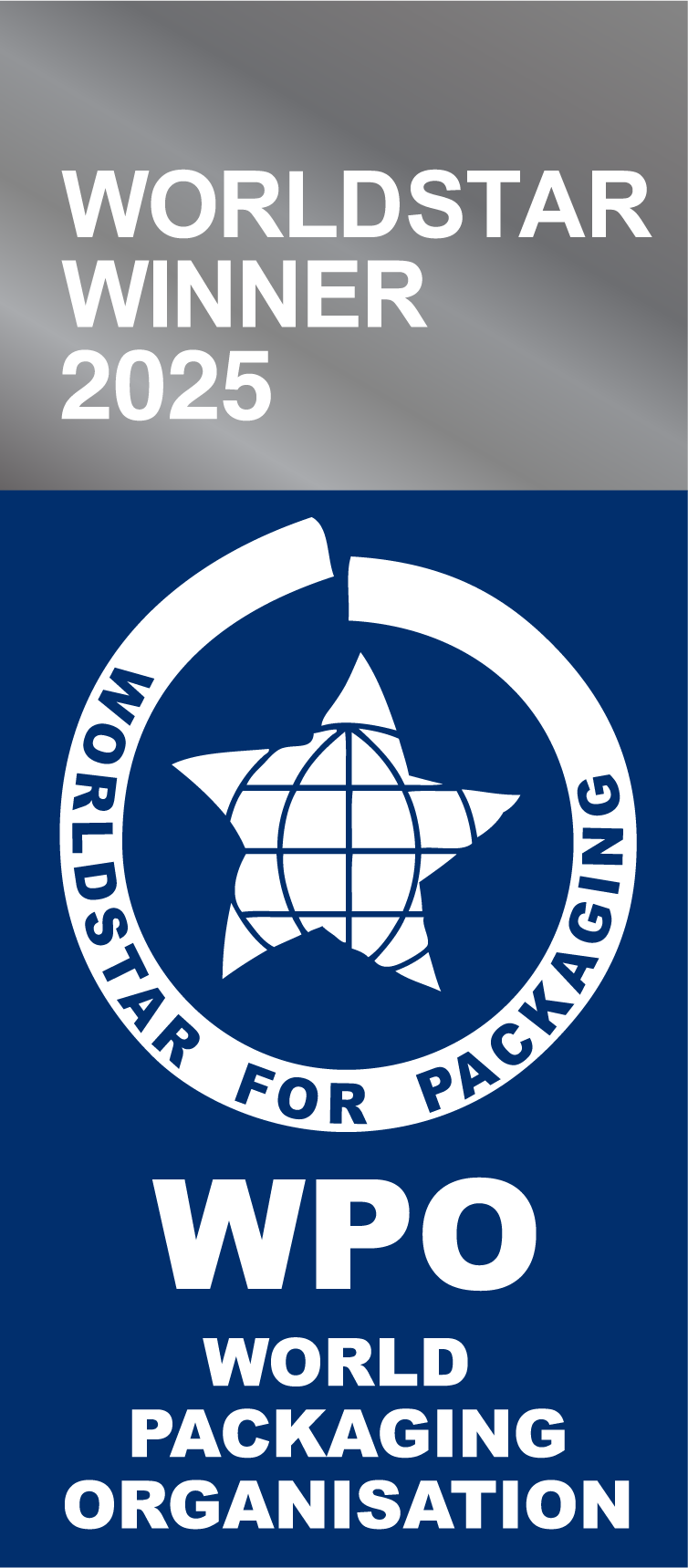 WorldStar Winner 2025, World Packaging Organisation.